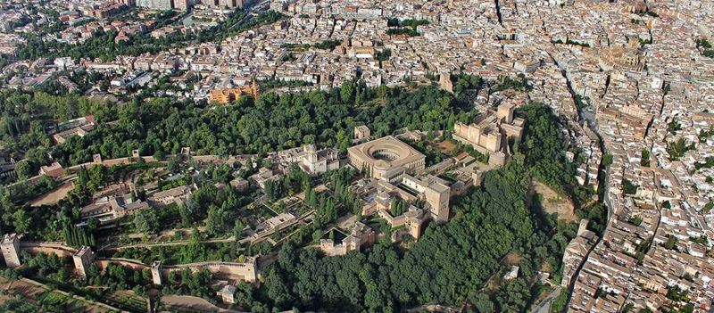 L'Alhambra vista dal cielo (RTVE)