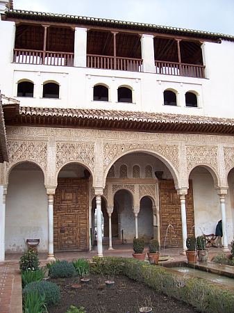 Foto dell'Alhambra di Granada: esterni