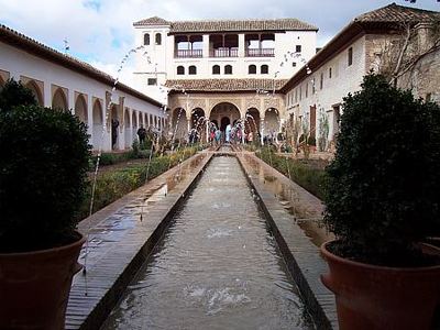 Foto dell'Alhambra di Granada: esterni