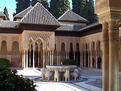 Foto dell'Alhambra di Granada: esterni