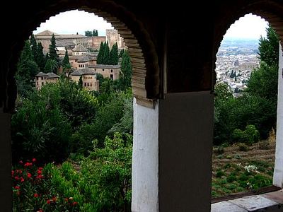 Foto dell'Alhambra di Granada: esterni