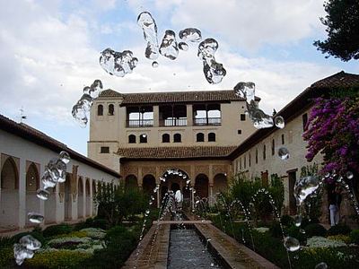 Foto dell'Alhambra di Granada: esterni