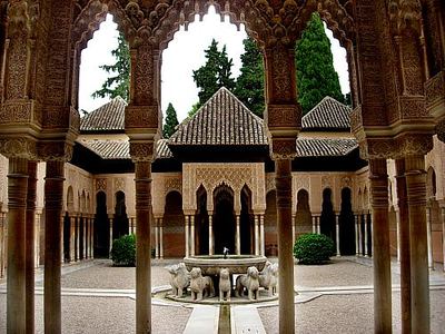 Foto dell'Alhambra di Granada: esterni