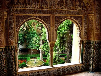 Foto dell'Alhambra di Granada: esterni