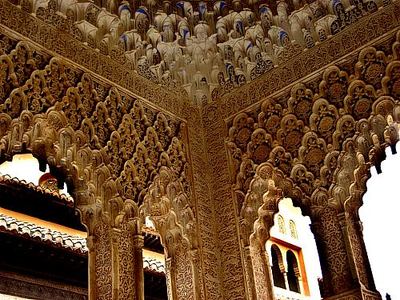 Foto dell'Alhambra di Granada: interni