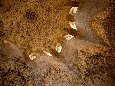 Foto dell'Alhambra di Granada: interni
