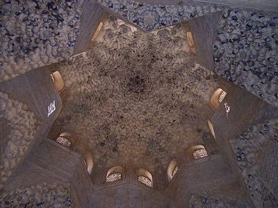 Foto dell'Alhambra di Granada: interni
