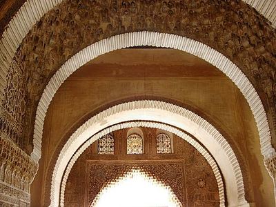 Foto dell'Alhambra di Granada: interni