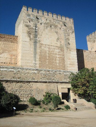 Foto dell'Alhambra di Granada: le torri