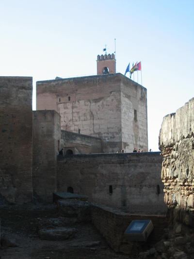 Foto dell'Alhambra di Granada: le torri