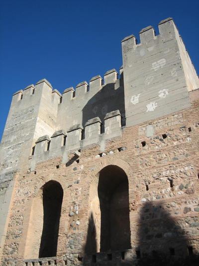 Foto dell'Alhambra di Granada: le torri