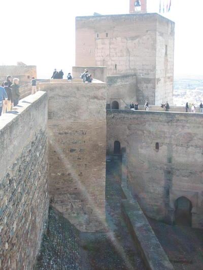 Foto dell'Alhambra di Granada: le torri