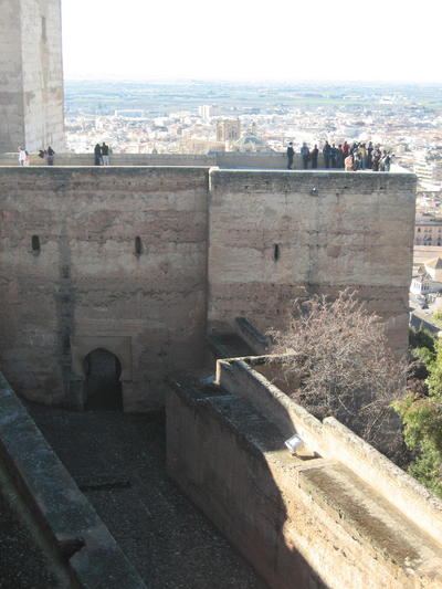 Foto dell'Alhambra di Granada: le torri