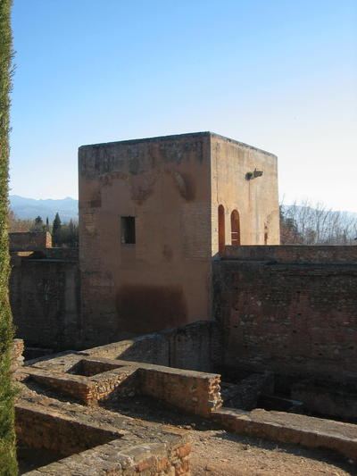 Foto dell'Alhambra di Granada: le torri