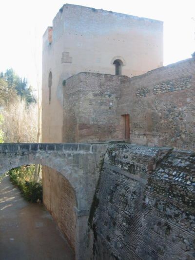 Foto dell'Alhambra di Granada: le torri