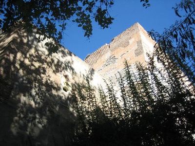 Foto dell'Alhambra di Granada: le torri
