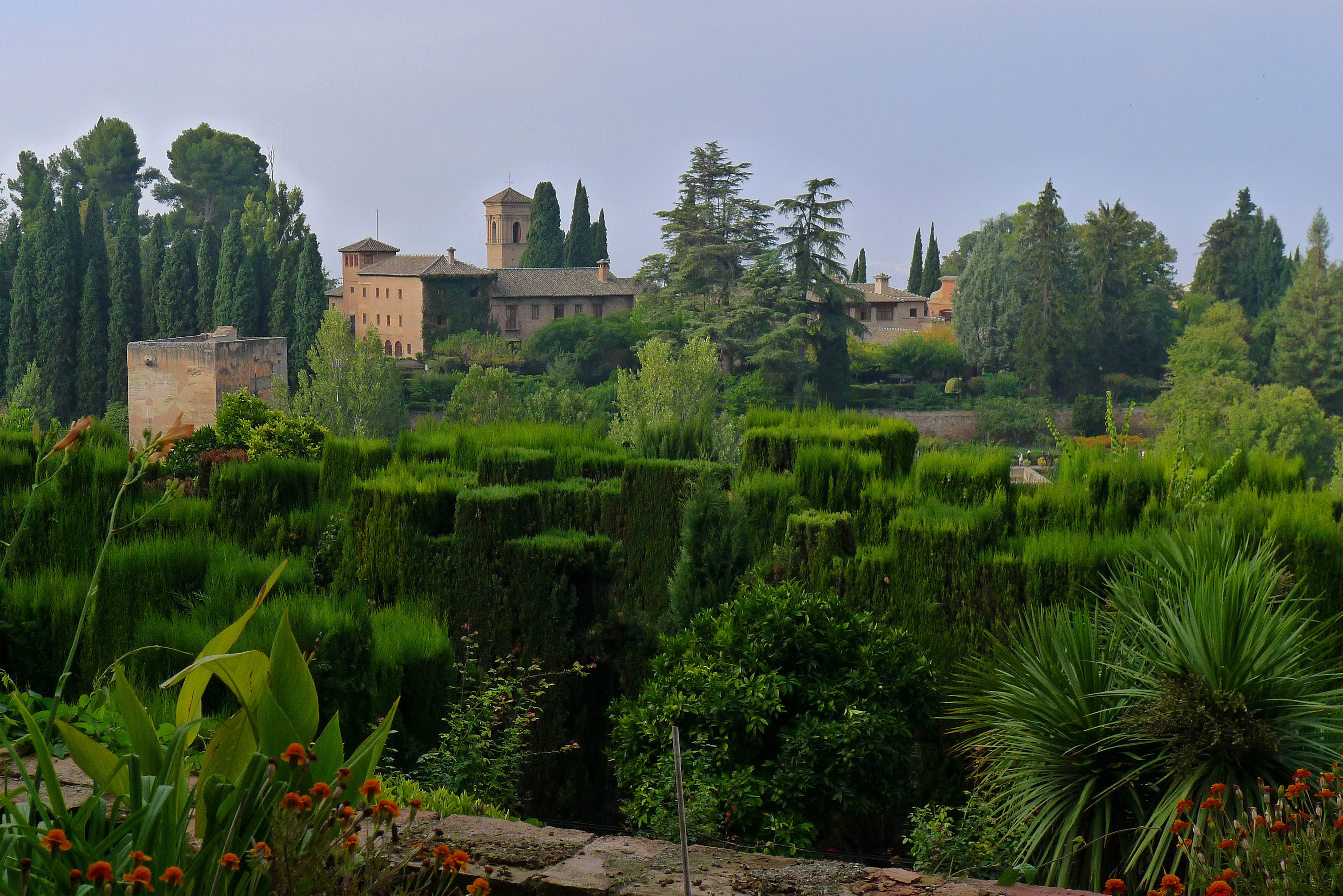 Andalucia, Granada, the Alhambra Gardens 2