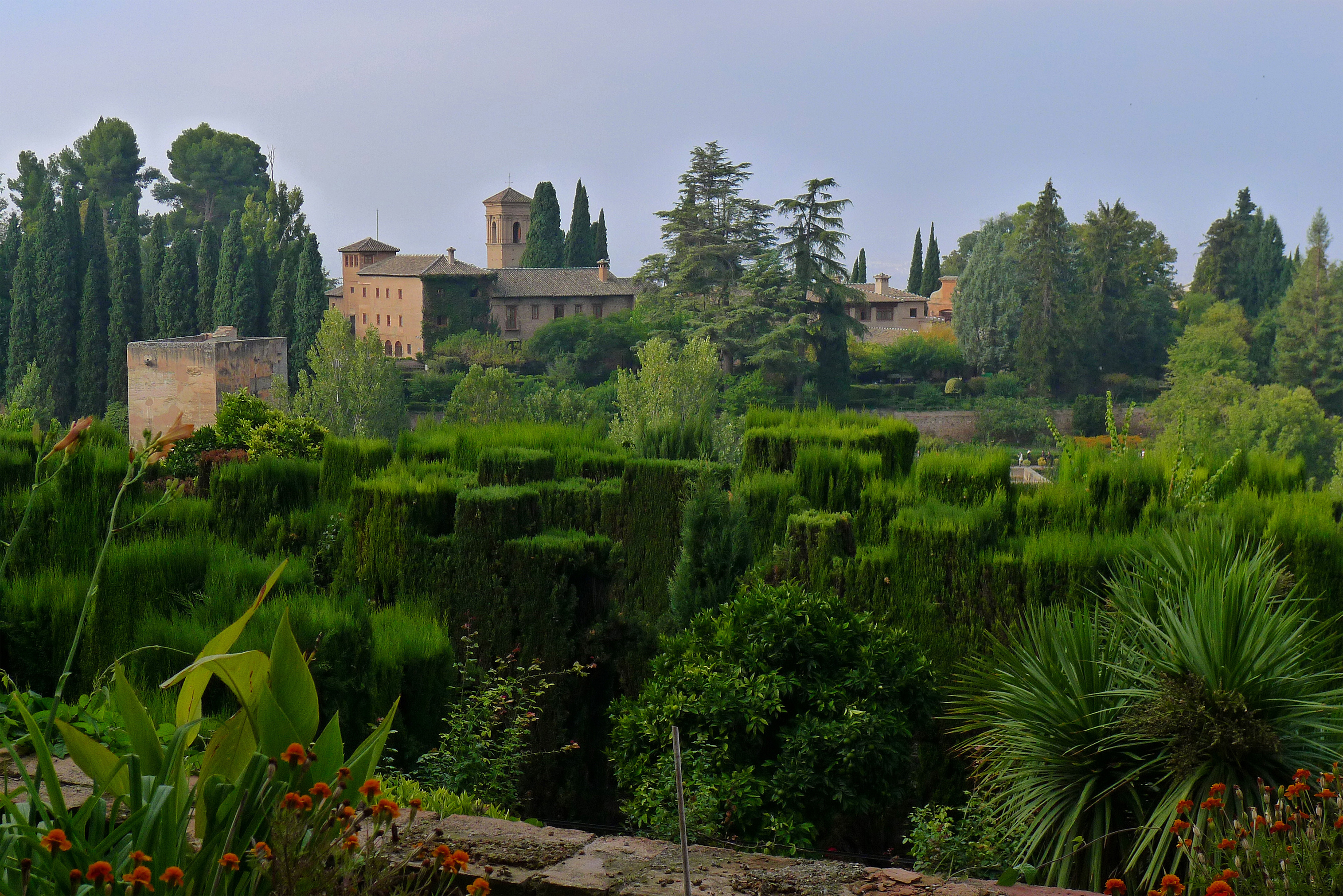 Andalucia, Granada, the Alhambra Gardens 2