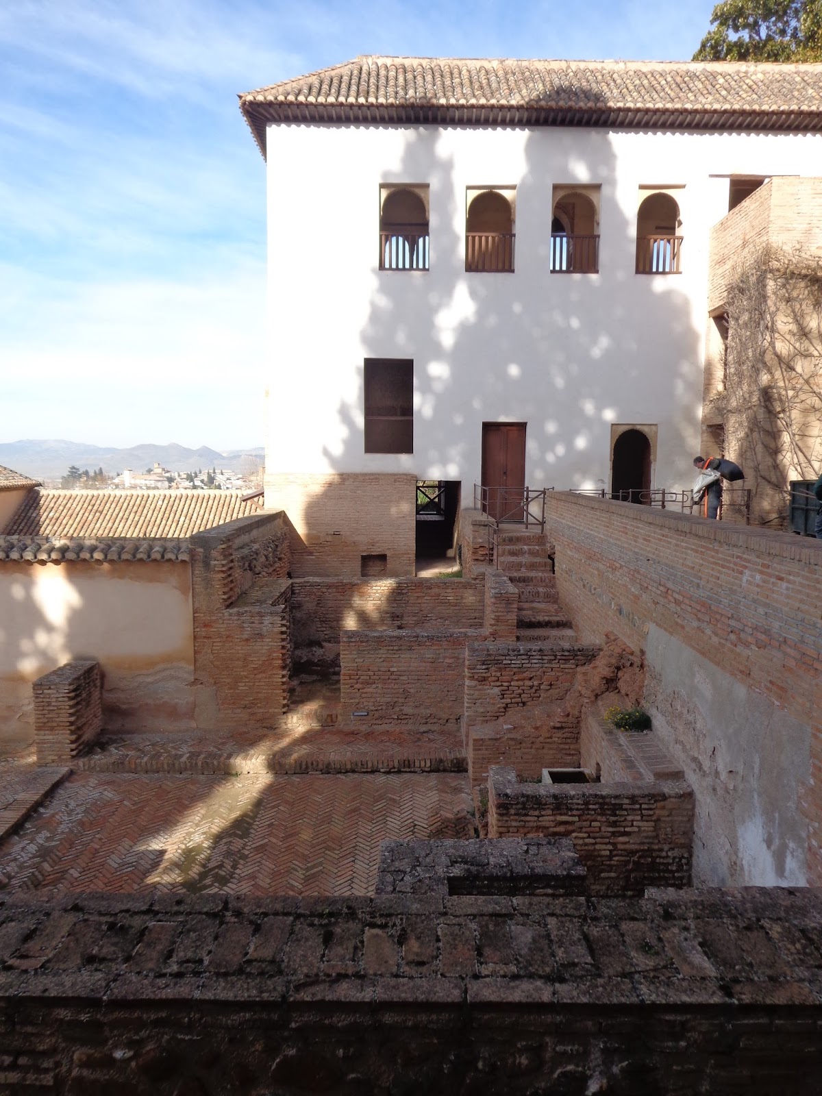 El antes y el después de la Casa de los Amigos – Alhambra de Granada