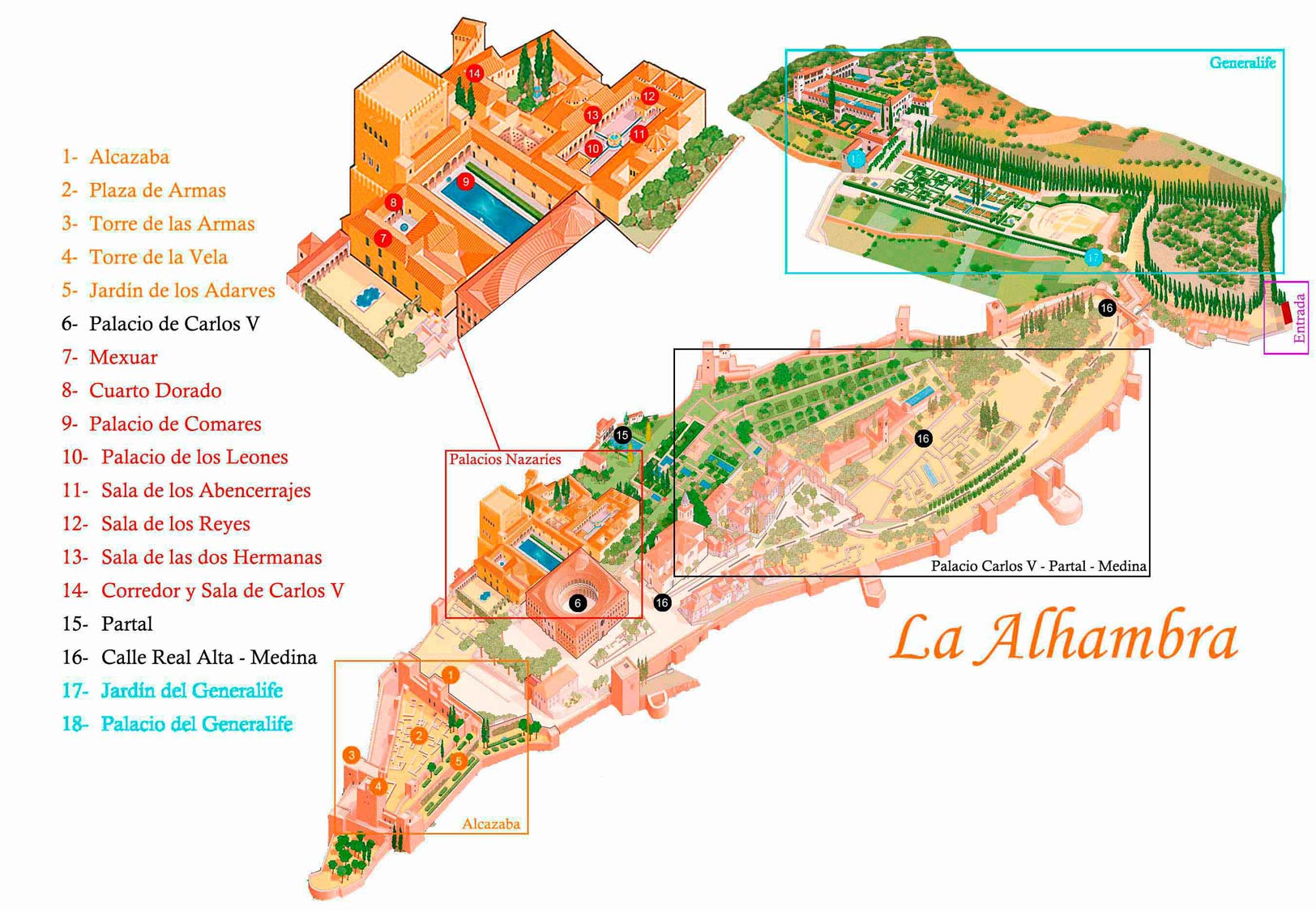 alhambra visit plan